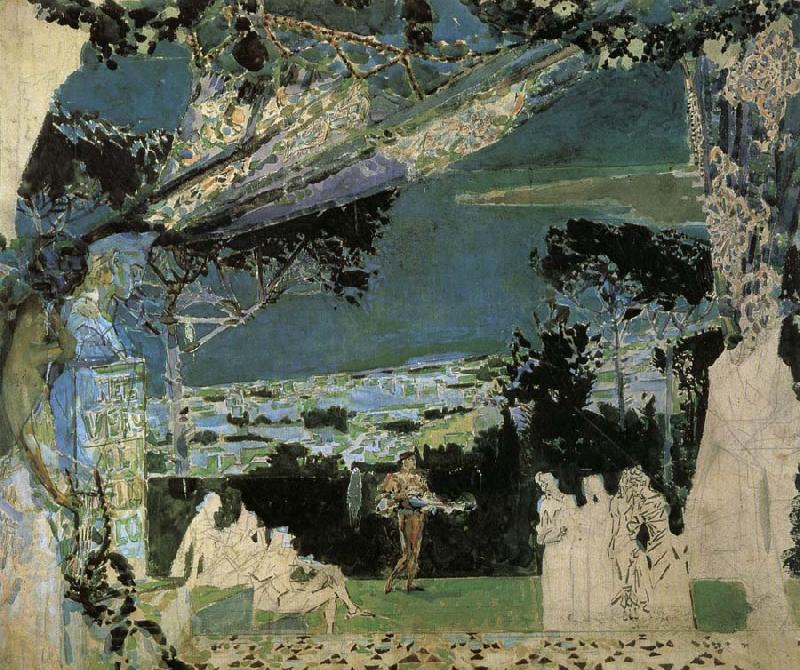 Mikhail Vrubel Italy.A.Night in Naples